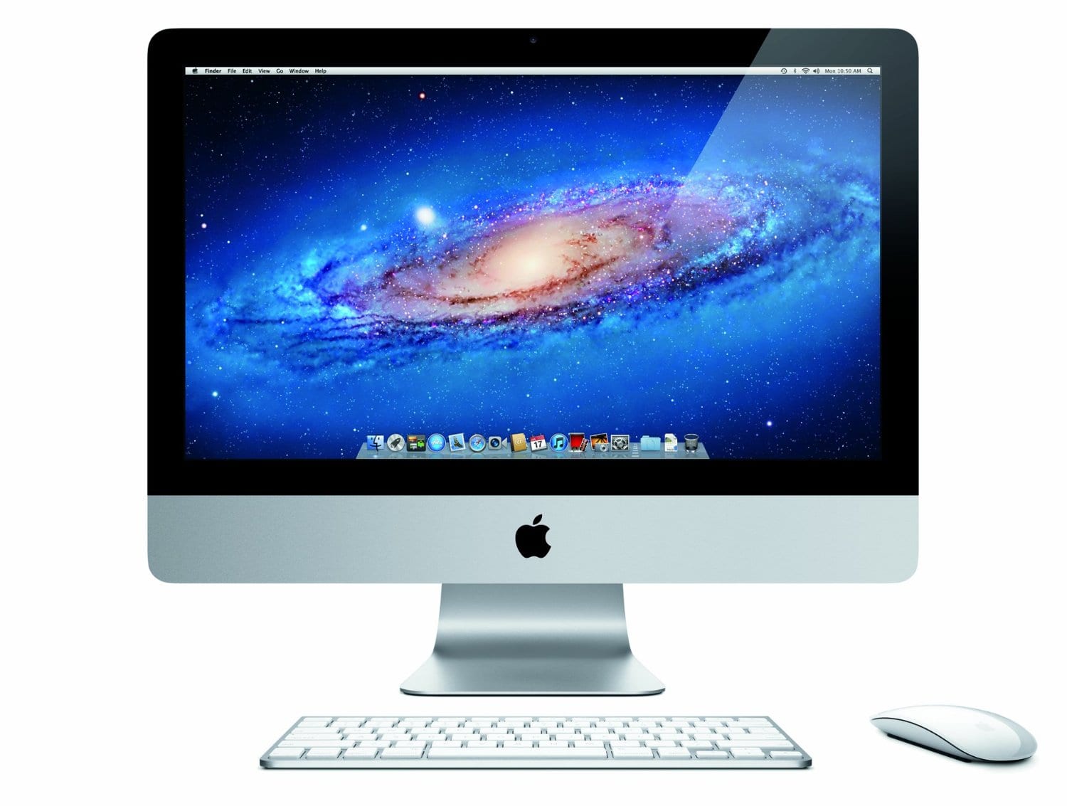 Apple iMac A1311 (2011) met 500GB SSD en toetsenbord en muis (draadloos)